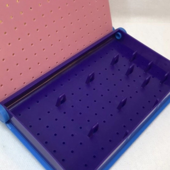 Earrings Rings and Things Book Jewelry Holder Vintage 80's - Picture 9 of 10